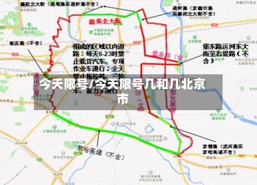 今天限号/今天限号几和几北京市