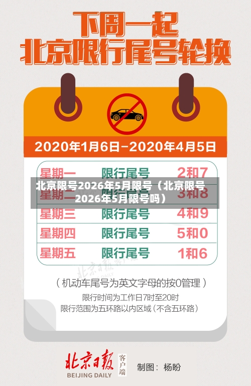 北京限号2026年5月限号（北京限号2026年5月限号吗）
