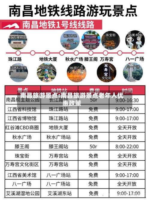 南昌旅游景点:南昌旅游景点老年人优惠政策