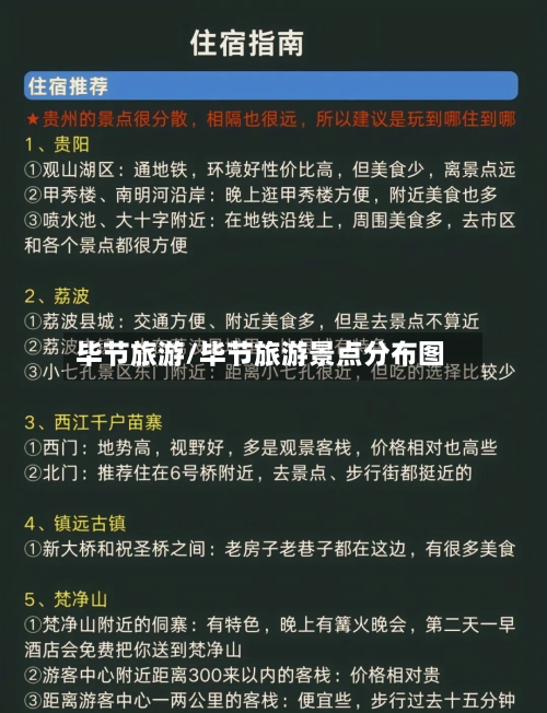 毕节旅游/毕节旅游景点分布图
