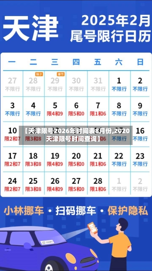 【天津限号2026年时间表8月份,2020天津限号时间查询】