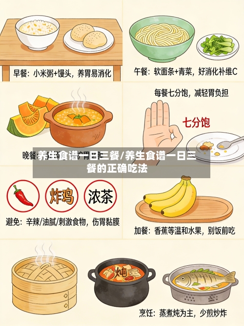 养生食谱一日三餐/养生食谱一日三餐的正确吃法