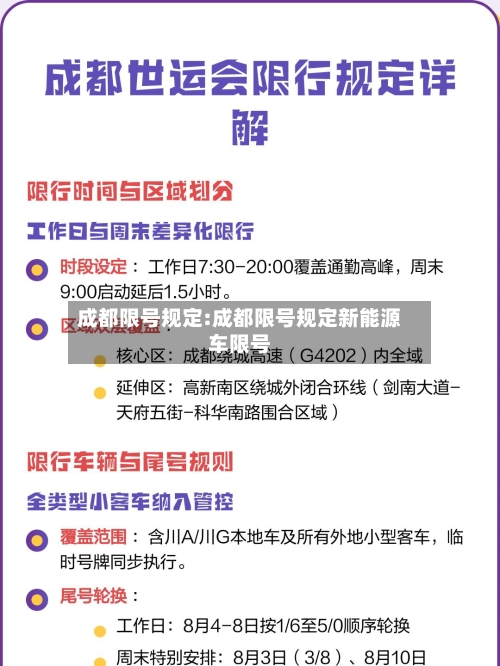 成都限号规定:成都限号规定新能源车限号