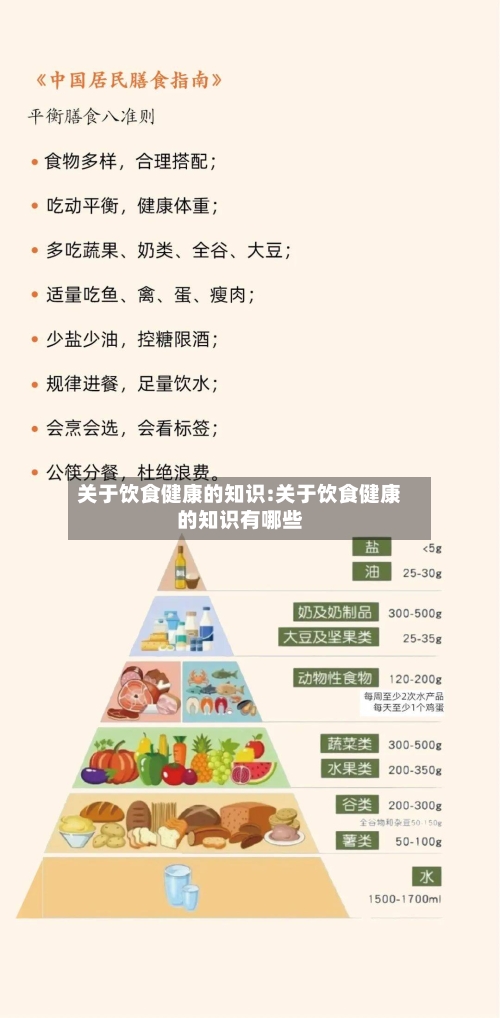 关于饮食健康的知识:关于饮食健康的知识有哪些-第1张图片