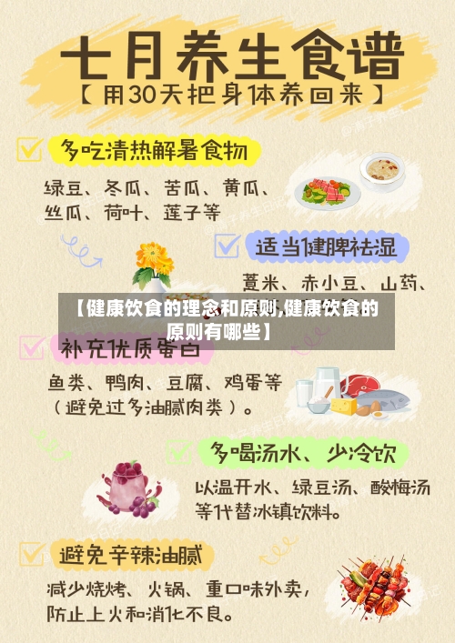 【健康饮食的理念和原则,健康饮食的原则有哪些】-第1张图片