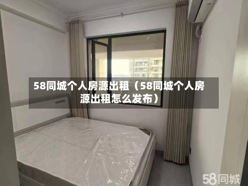 58同城个人房源出租(58同城个人房源出租怎么发布)-第1张图片