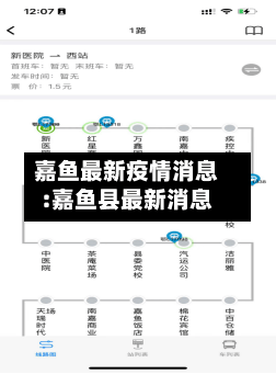 嘉鱼最新疫情消息:嘉鱼县最新消息