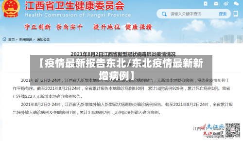 【疫情最新报告东北/东北疫情最新新增病例】-第1张图片