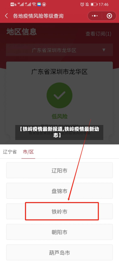 【铁岭疫情最新报道,铁岭疫情最新动态】-第1张图片