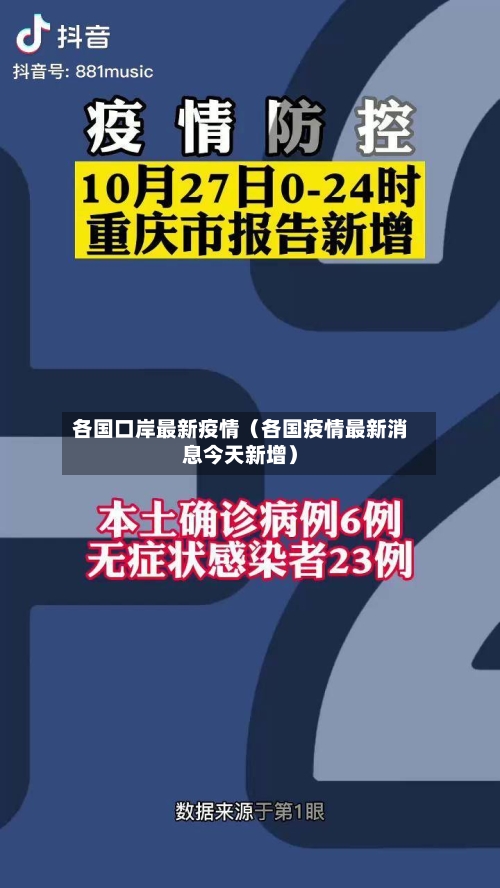 各国口岸最新疫情(各国疫情最新消息今天新增)-第1张图片