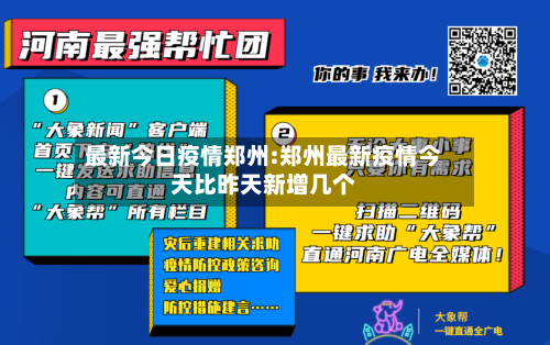 最新今日疫情郑州:郑州最新疫情今天比昨天新增几个-第1张图片