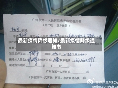 最新疫情降级通知/最新疫情降级通知书-第1张图片
