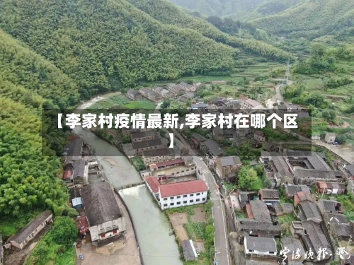 【李家村疫情最新,李家村在哪个区】-第1张图片