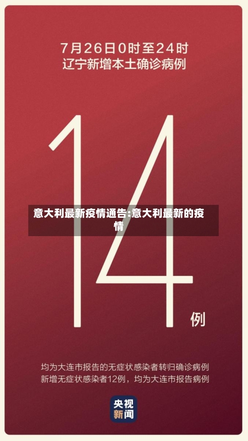 意大利最新疫情通告:意大利最新的疫情-第1张图片