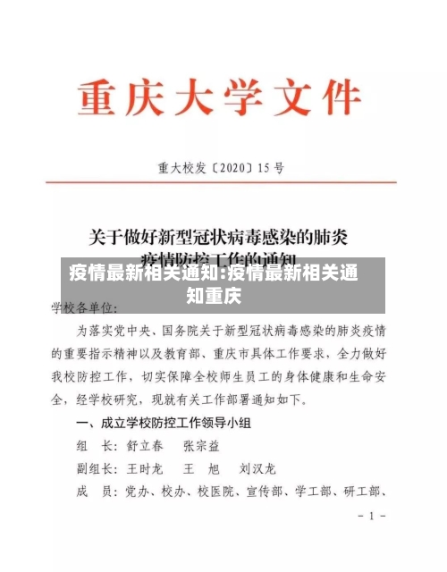 疫情最新相关通知:疫情最新相关通知重庆-第1张图片