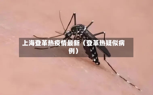 上海登革热疫情最新(登革热疑似病例)-第1张图片