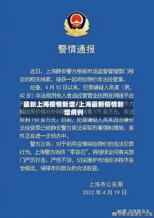 最新上海疫情新增/上海最新疫情新增病例-第1张图片