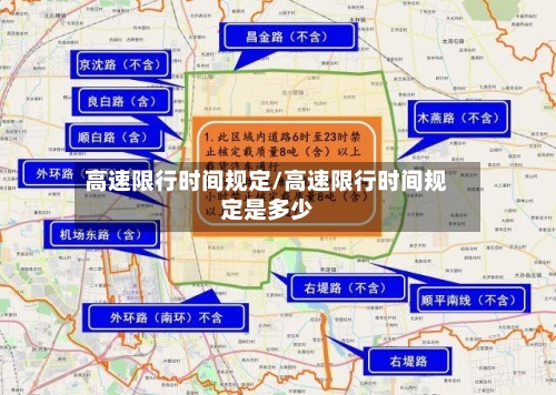高速限行时间规定/高速限行时间规定是多少-第1张图片