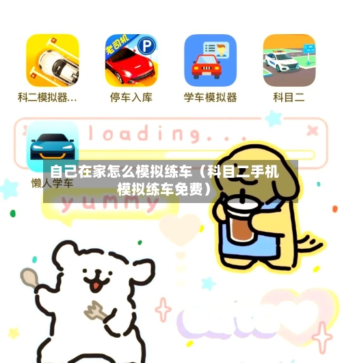 自己在家怎么模拟练车(科目二手机模拟练车免费)-第1张图片