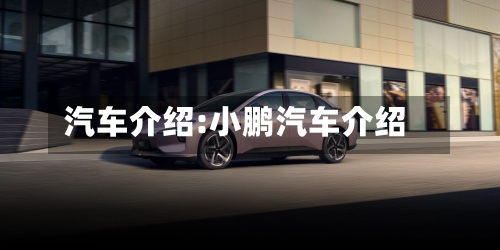 汽车介绍:小鹏汽车介绍-第1张图片