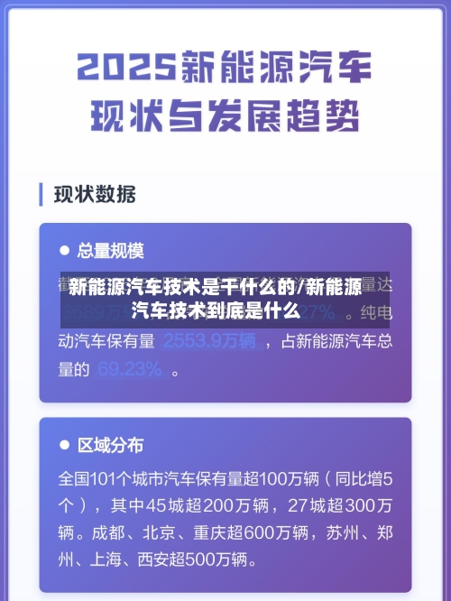 新能源汽车技术是干什么的/新能源汽车技术到底是什么