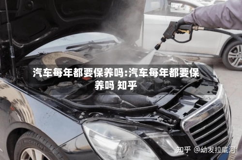 汽车每年都要保养吗:汽车每年都要保养吗 知乎-第1张图片